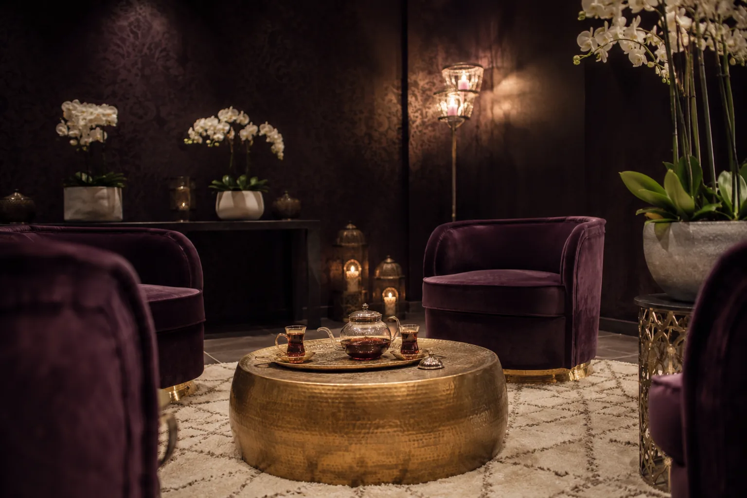 Bekleme salonu — Lila Spa, Firuzköy misafirlerine hizmet veren salon
